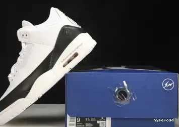 Hyperoad AIR BLACK FRAGMENT WHITE JORDAN 3 0608